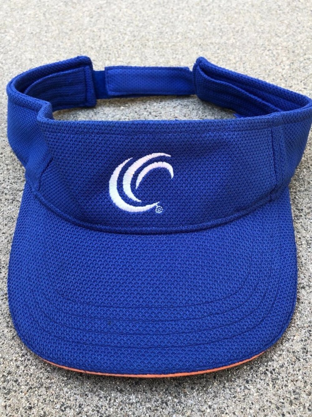 Vintage WEIGHT WATCHER Visor Hat Men's Blue Adjustable Cap